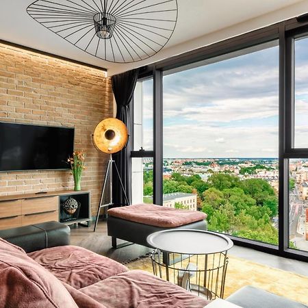 Skyview Suite - Niepowtarzalny Widok I Basen Lublin Exteriör bild