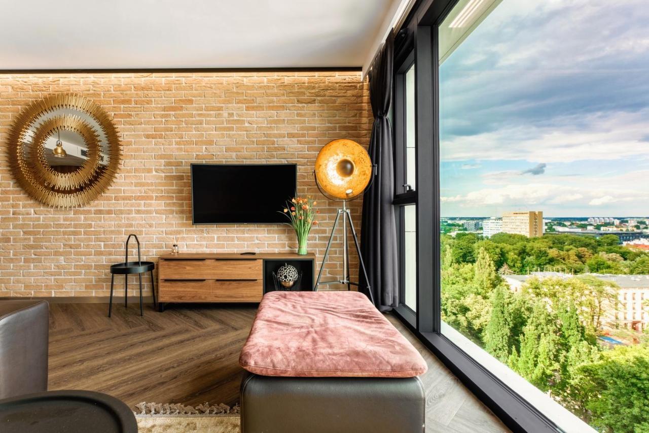 Skyview Suite - Niepowtarzalny Widok I Basen Lublin Exteriör bild