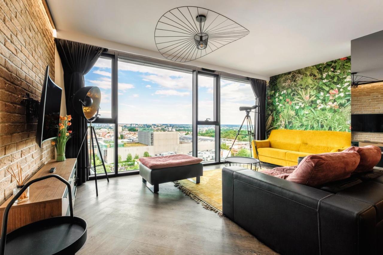 Skyview Suite - Niepowtarzalny Widok I Basen Lublin Exteriör bild