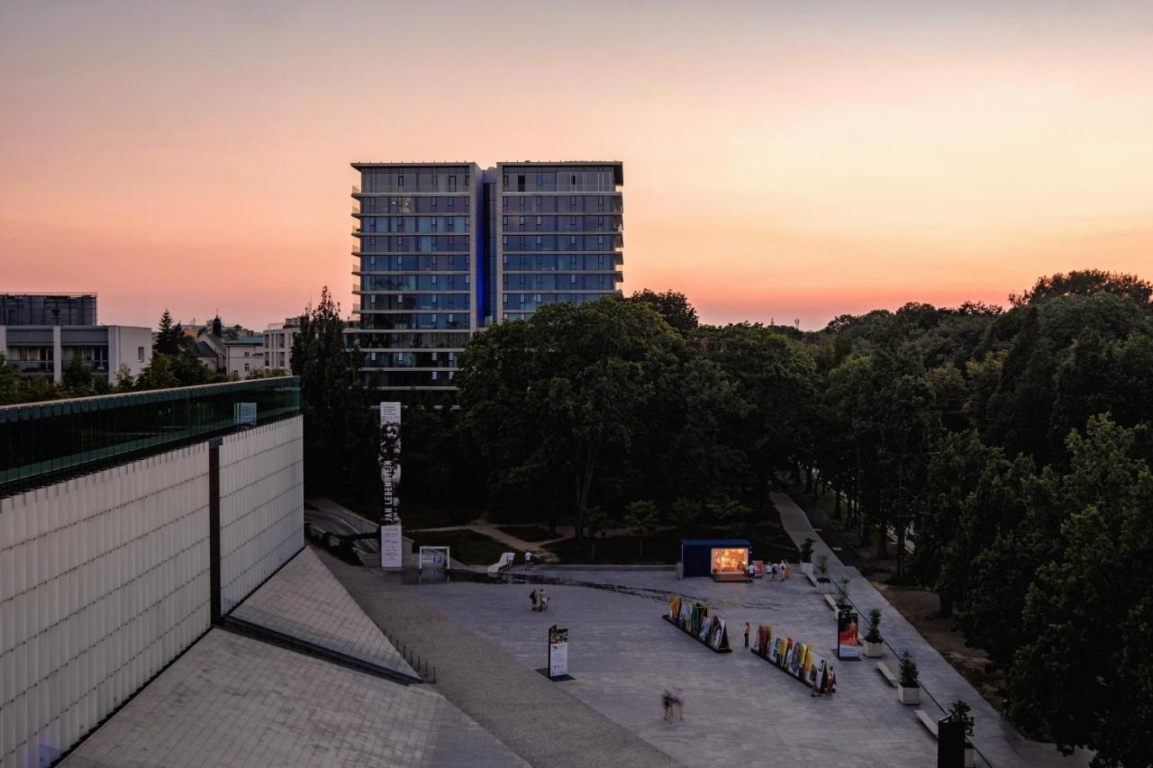 Skyview Suite - Niepowtarzalny Widok I Basen Lublin Exteriör bild